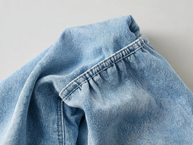 Lightweight denim shirt material board
