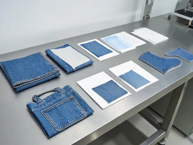 Denim bag and footwear component tests
